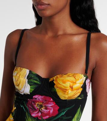 Floral printed swimsuit | Dolce&Gabbana