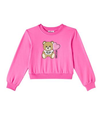 Cotton-blend sweatshirt | Moschino Kids