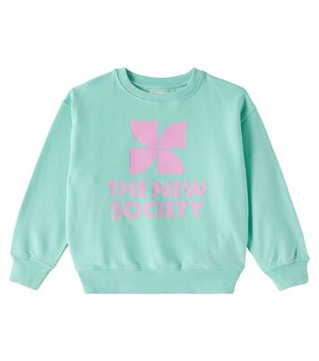 Mykonos cotton jersey sweatshirt | The New Society