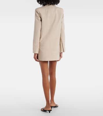 Blazer de lana de botonadura simple | Max Mara