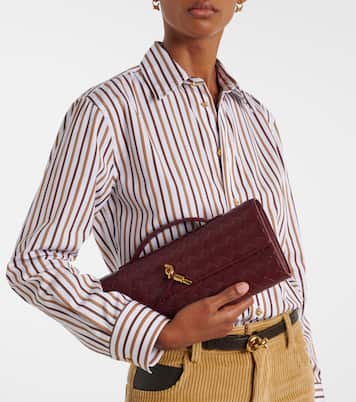 Andiamo Intrecciato leather clutch | Bottega Veneta