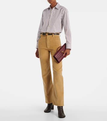 Andiamo Intrecciato leather clutch | Bottega Veneta