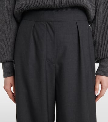 Alanel virgin wool wide-leg pants | Joseph