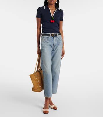 Mid-Rise Straight Jeans Parker | Agolde