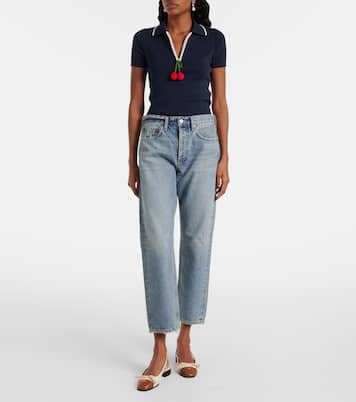 Mid-Rise Straight Jeans Parker | Agolde