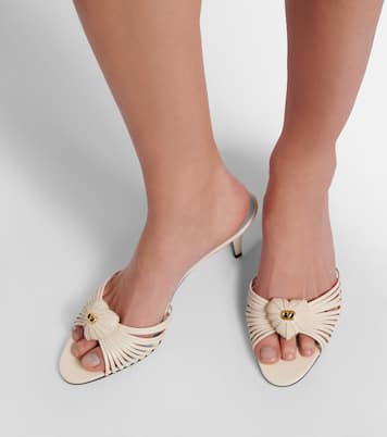 Royal VLogo 65 leather mules | Valentino Garavani