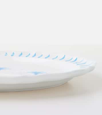 Palms painted ceramic tray | Les-Ottomans