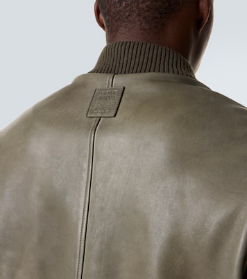 Leather bomber jacket | Loewe
