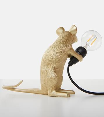 Lampe d’appoint Mouse par Marcantonio Raimondi Malerba, prises EU et USB | Seletti