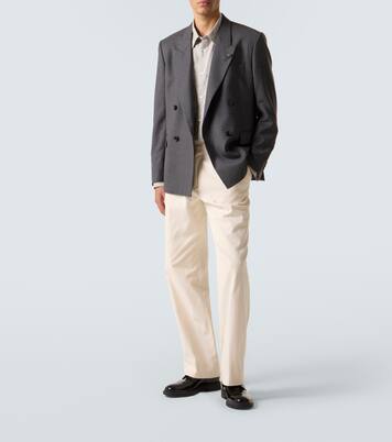 印花棉质、羊毛与真丝衬衫 | Berluti