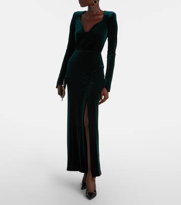 Vanitas velvet gown | Galvan