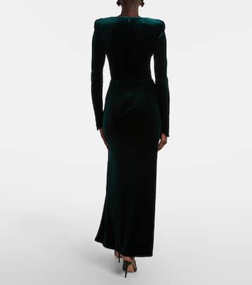 Vanitas velvet gown | Galvan