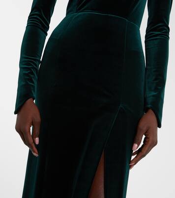 Vanitas velvet gown | Galvan