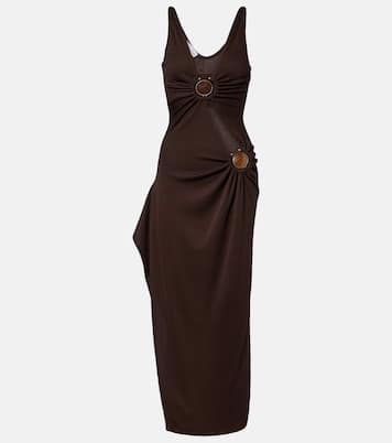 Verziertes Midikleid Cascade | Christopher Esber