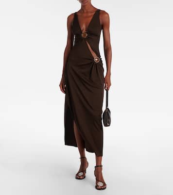 Verziertes Midikleid Cascade | Christopher Esber