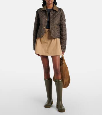 Kickstream logo rain boots | Moncler