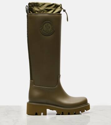 Kickstream logo rain boots | Moncler
