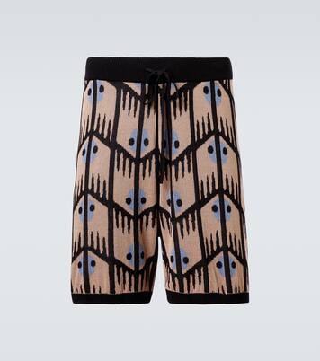 Jacquard shorts | Commas