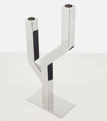 Arborescence stainless steel candle holder | Christofle
