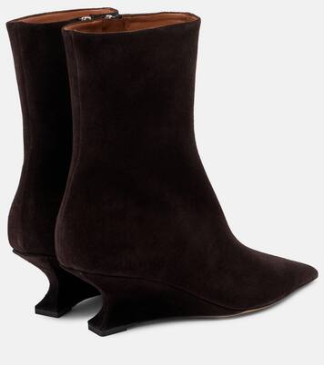 Ankle Boots Nina 50 aus Veloursleder | Paris Texas