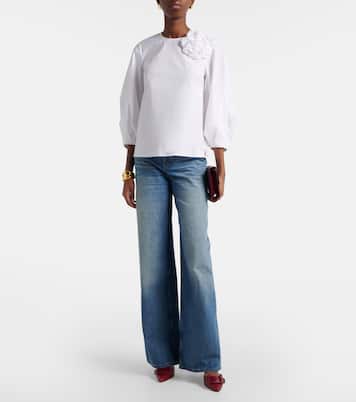 Bluse aus einem Baumwollgemisch | Carolina Herrera
