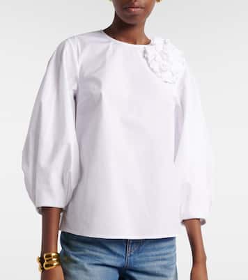 Bluse aus einem Baumwollgemisch | Carolina Herrera