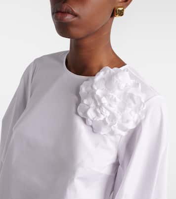 Bluse aus einem Baumwollgemisch | Carolina Herrera