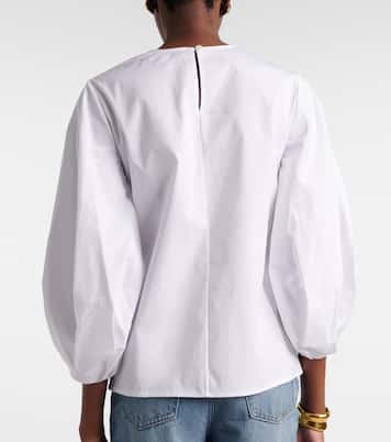 Bluse aus einem Baumwollgemisch | Carolina Herrera