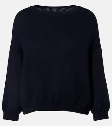 Sabina cashmere and mohair sweater | Khaite