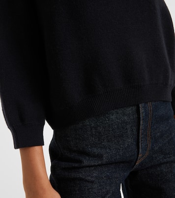 Sabina cashmere and mohair sweater | Khaite