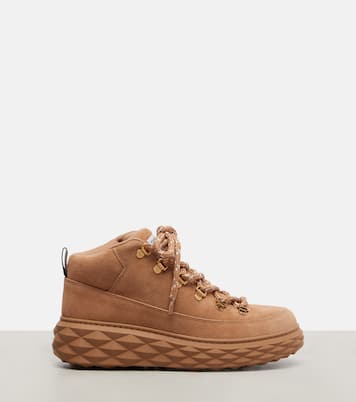 Diamond Maxi Hike F platform ankle boots  | Jimmy Choo