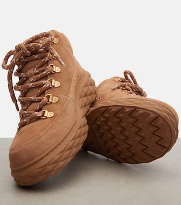 Diamond Maxi Hike F platform ankle boots  | Jimmy Choo