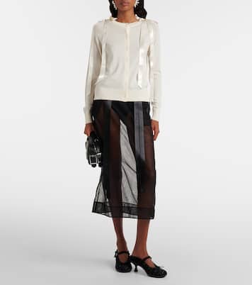 Cardigan aus Wolle und Seide | Simone Rocha