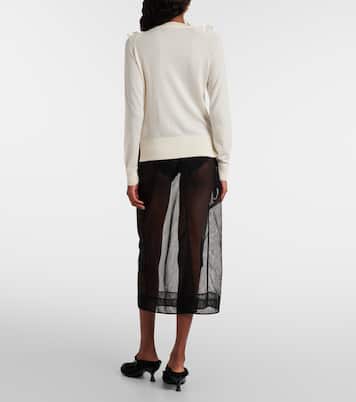 Cardigan aus Wolle und Seide | Simone Rocha