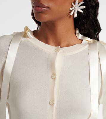 Cardigan aus Wolle und Seide | Simone Rocha