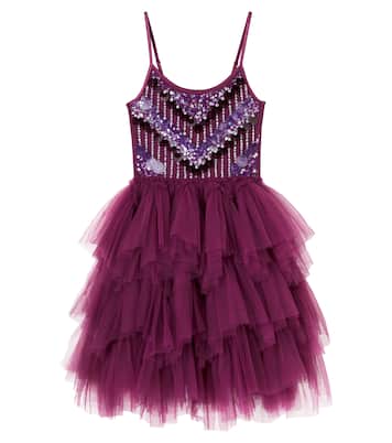 Vestido Royal Debut de tul con lentejuelas | Tutu Du Monde