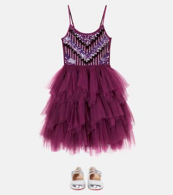 Vestido Royal Debut de tul con lentejuelas | Tutu Du Monde
