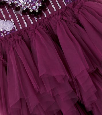 Vestido Royal Debut de tul con lentejuelas | Tutu Du Monde