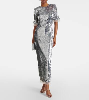 Embellished midi dress | Rachel Gilbert