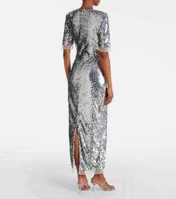 Embellished midi dress | Rachel Gilbert