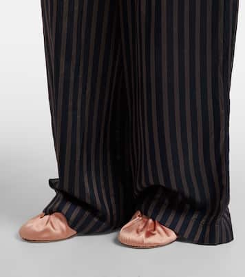 Pantalon ample rayé | Dries Van Noten