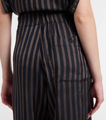 Pantalon ample rayé | Dries Van Noten