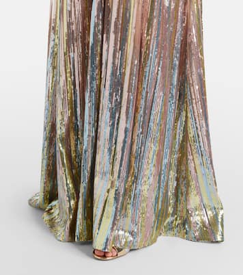 Robe mit Pailletten | Elie Saab