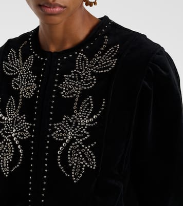Pietra embellished cotton jacket | Isabel Marant
