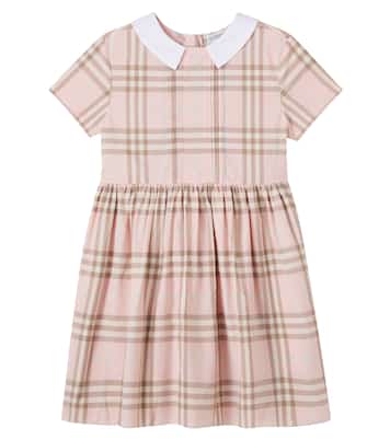 Robe Burberry Check en coton | Burberry Kids