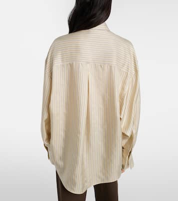 Camisa de seda a rayas | Toteme