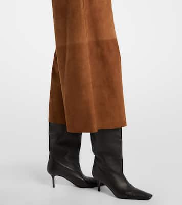 Suede culottes | Yves Salomon
