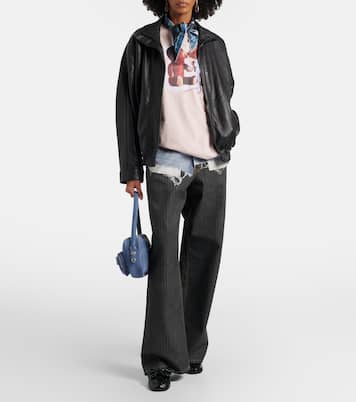 Camero Party suede shoulder bag | Acne Studios