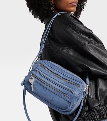 Camero Party suede shoulder bag | Acne Studios