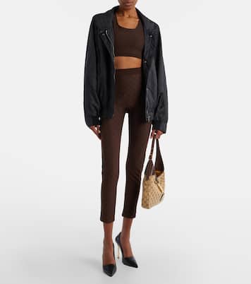 Leggings de jacquard de jersey con GG | Gucci